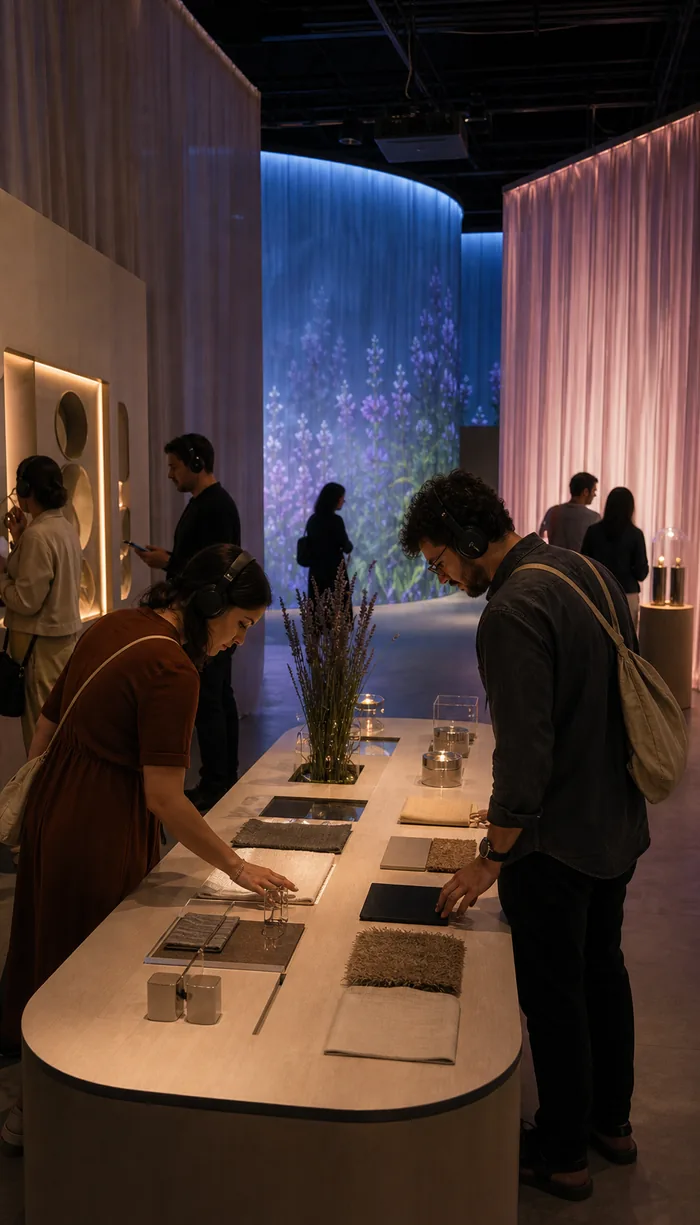 Experiência sensorial para varejo, eventos e museus